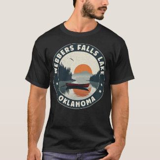 Camiseta Webbers Falls Lake Oklahoma Sunset
