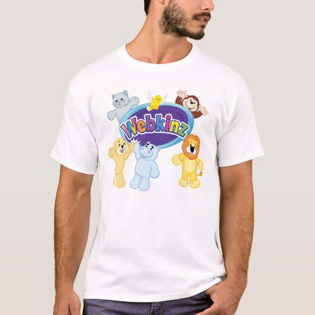 Camiseta Webkinz: Entrado e jogo (Frente)