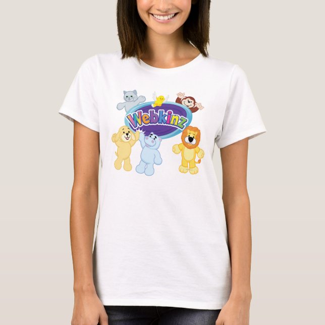 Camiseta Webkinz: Entrado e jogo (Frente)