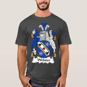 Camiseta Webster Casaco da Guarda Familiar de Armas