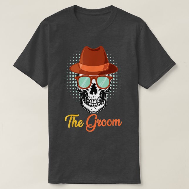 Camiseta Wedding groom bachelor party  (Frente do Design)