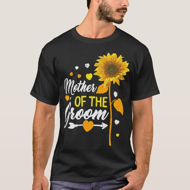 Camiseta Wedding Matching Tee Mother of the Groom Sister Of (Frente)