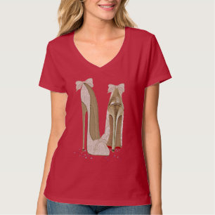 Camiseta Wedding Stiletto High Heels Art Roupa