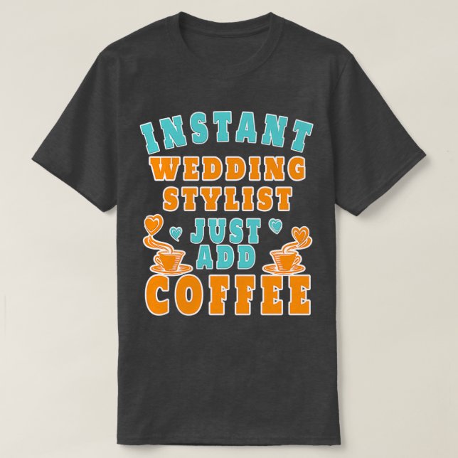 CAMISETA WEDDING STYLIS (Frente do Design)