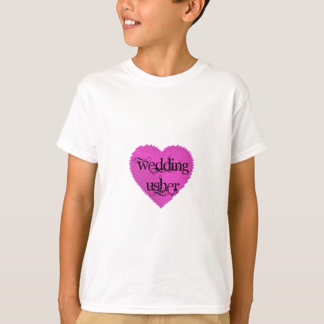 Camiseta Wedding Usher (Frente)