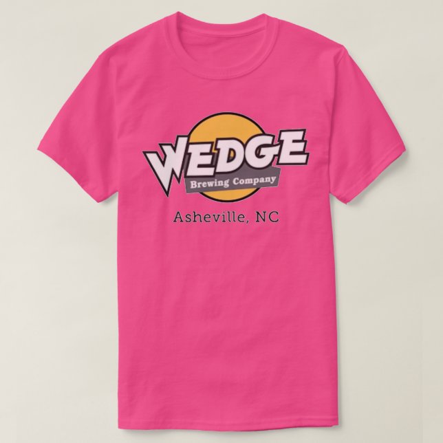 Camiseta Wedge Brewery Asheville NC T (Frente do Design)