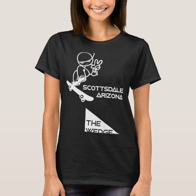 Camiseta Wedge Scottsdale AZ Skater (Frente)