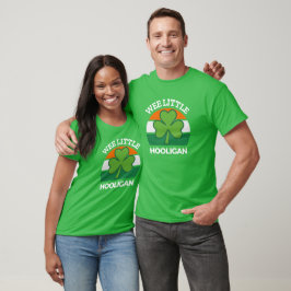 Camiseta Wee Little Hooligan Excelente Saint Patrick Day Gi
