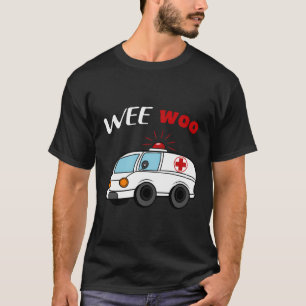 Camiseta Wee Woo Bombeiro Ou Salvador