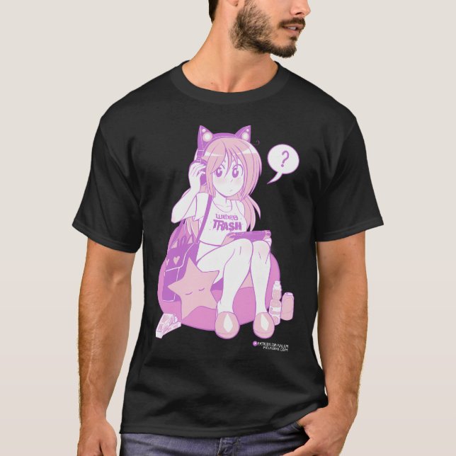 Camiseta Weeb Trash 2.0 (Frente)
