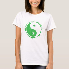 Camiseta Weed Yin Yang