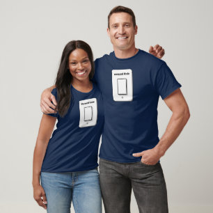 Camiseta Weekend Mode Toggle Minimal UI Design T-Shirt
