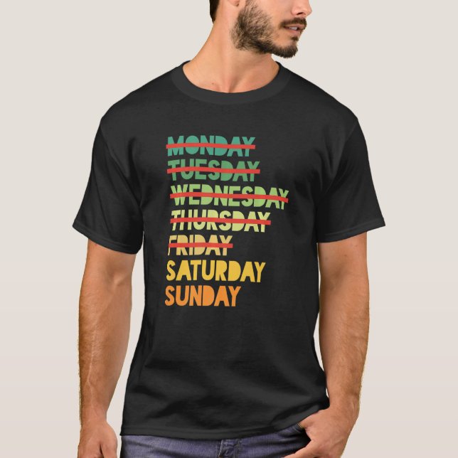 Camiseta Weekends Are The Best Part Of The Week Premium (Frente)