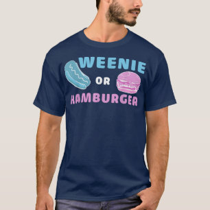 Camiseta Weenie Ou Hamburger Sexo Engraçado Revela Camisa-T