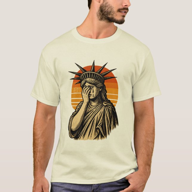 Camiseta Weeping Liberty T-Shirt (Frente)