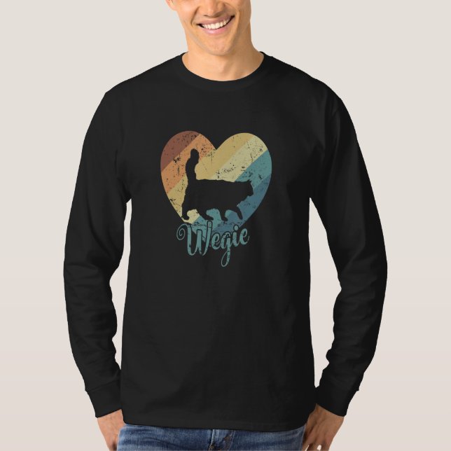 Camiseta Wegie Cat Norwegian Forest Cat Pet (Frente)