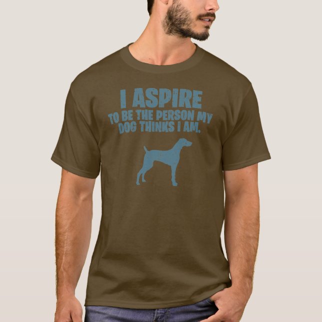 Camiseta Weimaraner (Frente)