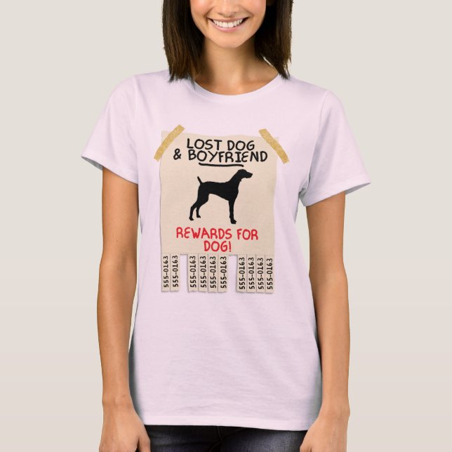Camiseta Weimaraner (Frente)