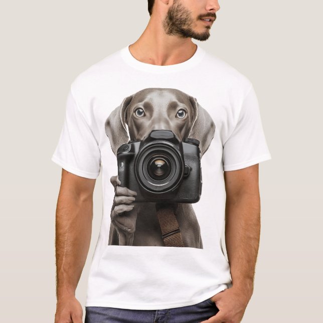 Camiseta Weimaraner  (Frente)