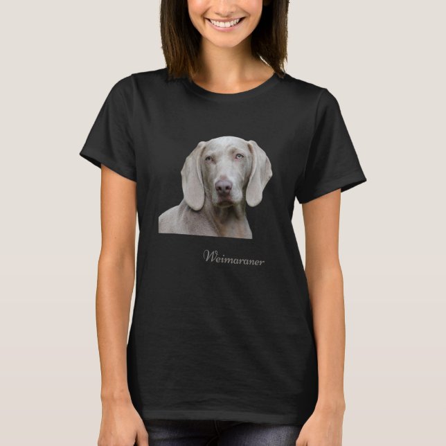 Camiseta Weimaraner   Beautiful Weimaraner Hunting Dog (Frente)