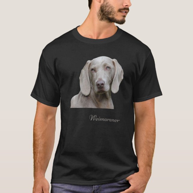 Camiseta Weimaraner  Beautiful Weimaraner Hunting Dog (Frente)