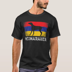 Camiseta Weimaraner Dog Pet Lover Vintage - Armênia Vintag