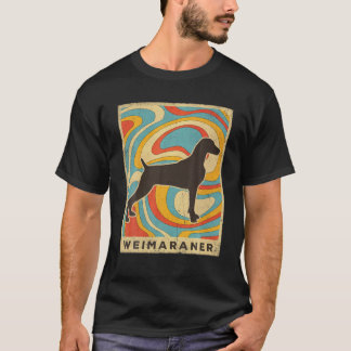 Camiseta Weimaraner Dog - Vintage
