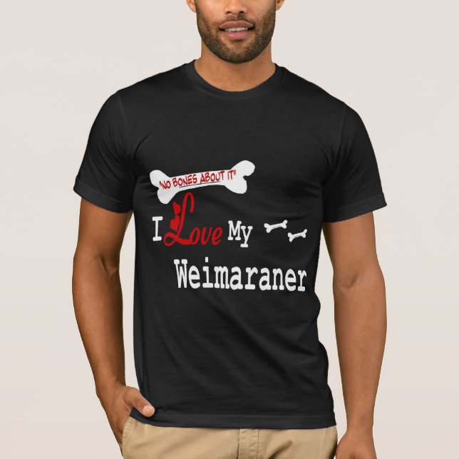 Camiseta Weimaraner Gifts (Frente)