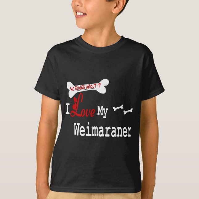 Camiseta Weimaraner Gifts (Frente)