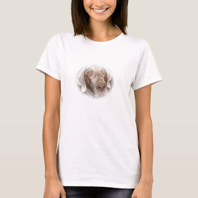 Camiseta Weimaraner: Grayson (Frente)