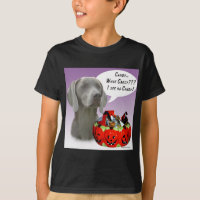 Weimaraner Halloween Candy
