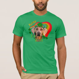Camiseta Weimaraner Saint Patricks