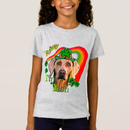 Camiseta Weimaraner Saint Patricks