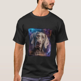 Camiseta Weimaraner Space