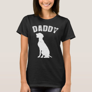 Camiseta Weimeraner Labrador Pai Matching Family T