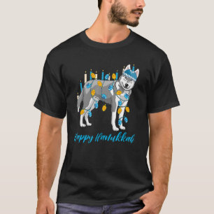 Camiseta Weiner Dog Menorah Fesestivo Mazel Tov Hanukkah Je