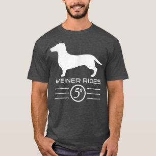 Camiseta Weiner Rides 5 Centavos