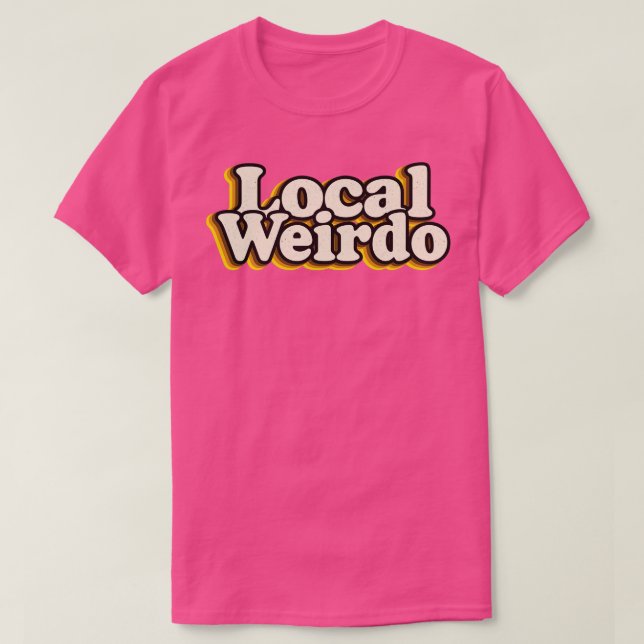 Camiseta Weirdo local (Frente do Design)