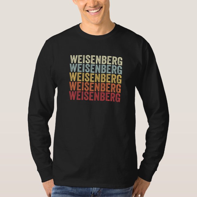 Camiseta Weisenberg Pennsylvania Weisenberg PA Retro Vintag (Frente)