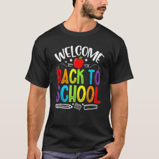 Camiseta Welcome Back To School Newsletter Meet The Teacher