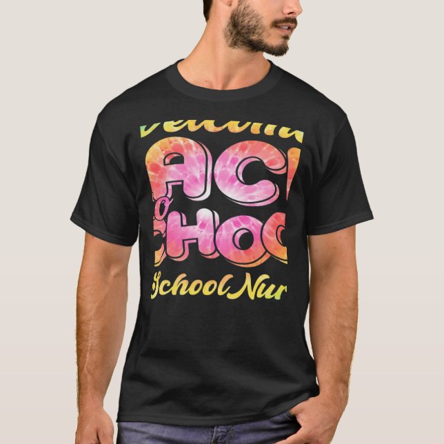 Camiseta Welcome Back To School Nurse 1st Day Of School Nur (Frente)
