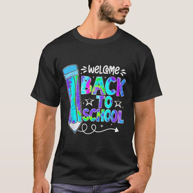 Camiseta Welcome Back To School Shirts First Day Of School  (Frente)