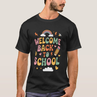 Camiseta Welcome Back to School Teacher Appreciation Boys G
