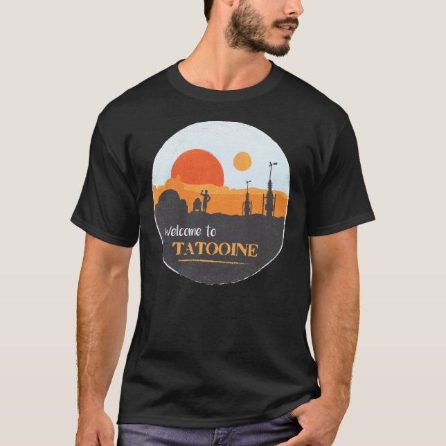 Camiseta Welcome to Tatooine Classic T-Shirt (Frente)