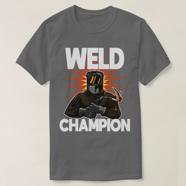 Camiseta Weld Champion Solder (Frente do Design)