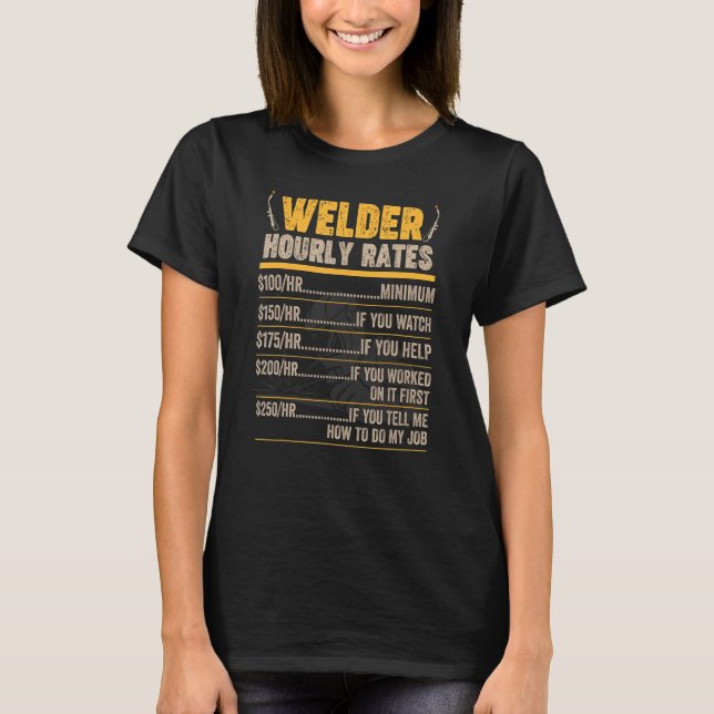 Camiseta Welder Weldin Worker Ironsmith Blacksmith Expert H (Frente)