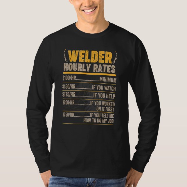 Camiseta Welder Weldin Worker Ironsmith Blacksmith Expert H (Frente)