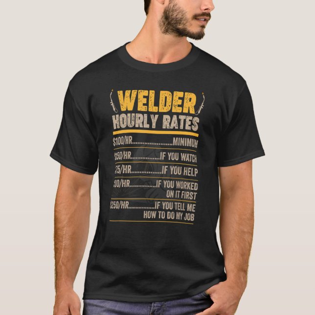 Camiseta Welder Weldin Worker Ironsmith Blacksmith Expert H (Frente)