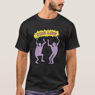 Camiseta We'll Be A Fine Living  Fineline Lets Dancer Now M