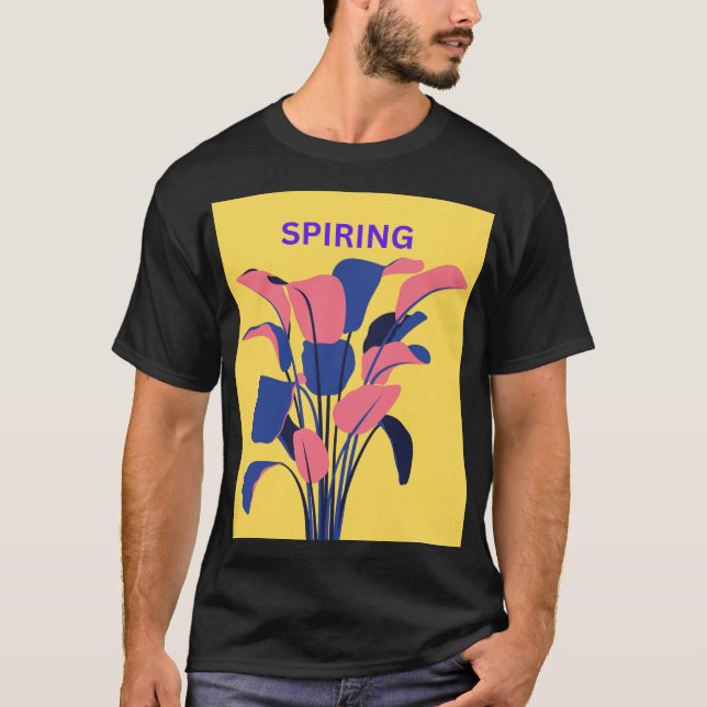 CAMISETA WELL COME SPRING (Frente)